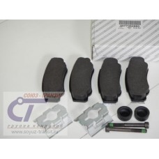 Колодки тормозные задние дисковые R16 Fiat Ducato 2.3 JTD ориг.